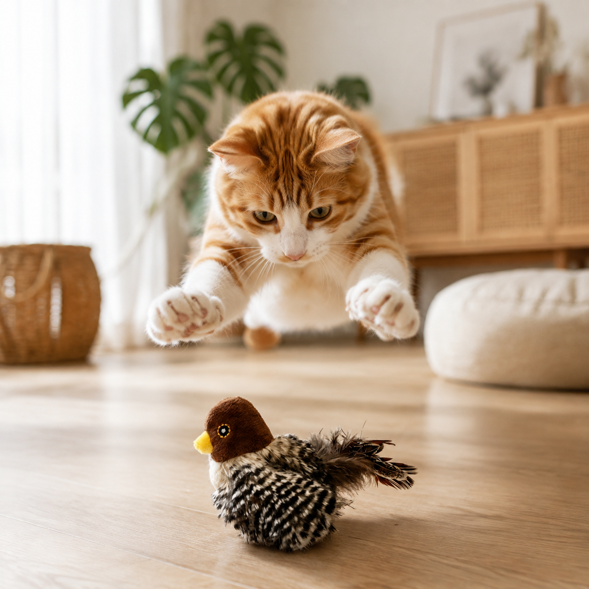TweetPaw™ Chirping Bird Toy